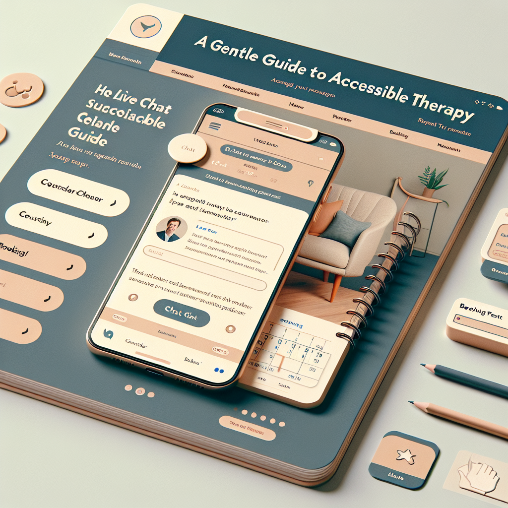 Accessible therapy in Texas with telehealth and live chat support